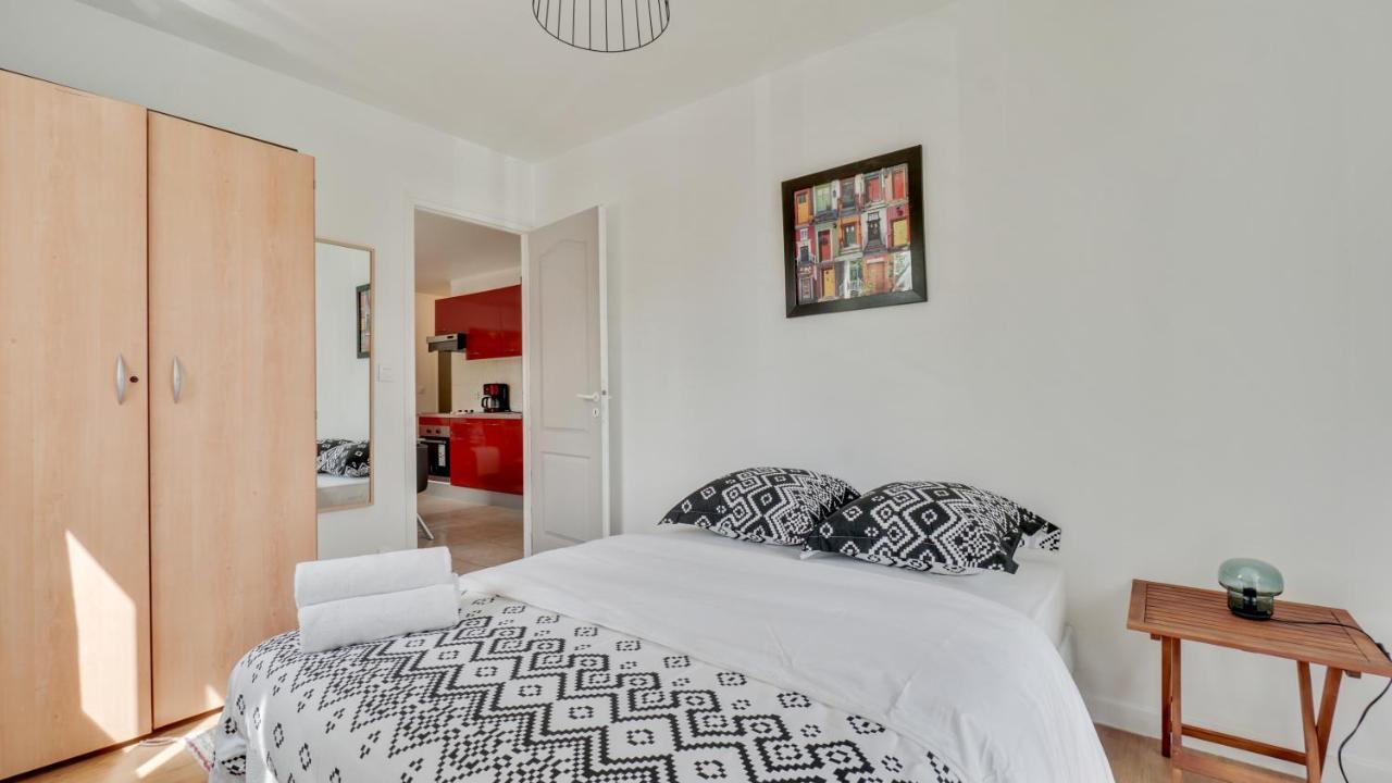 Chic Apart With Parking Near Paris Aubervilliers Exterior foto