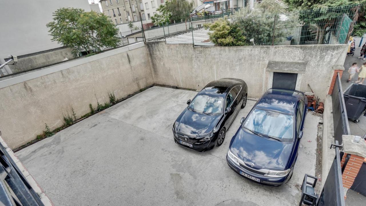 Chic Apart With Parking Near Paris Aubervilliers Exterior foto