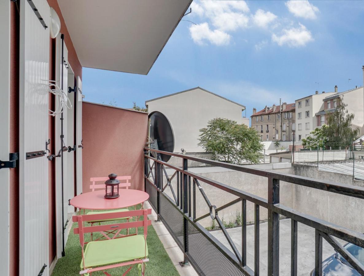 Chic Apart With Parking Near Paris Aubervilliers Exterior foto